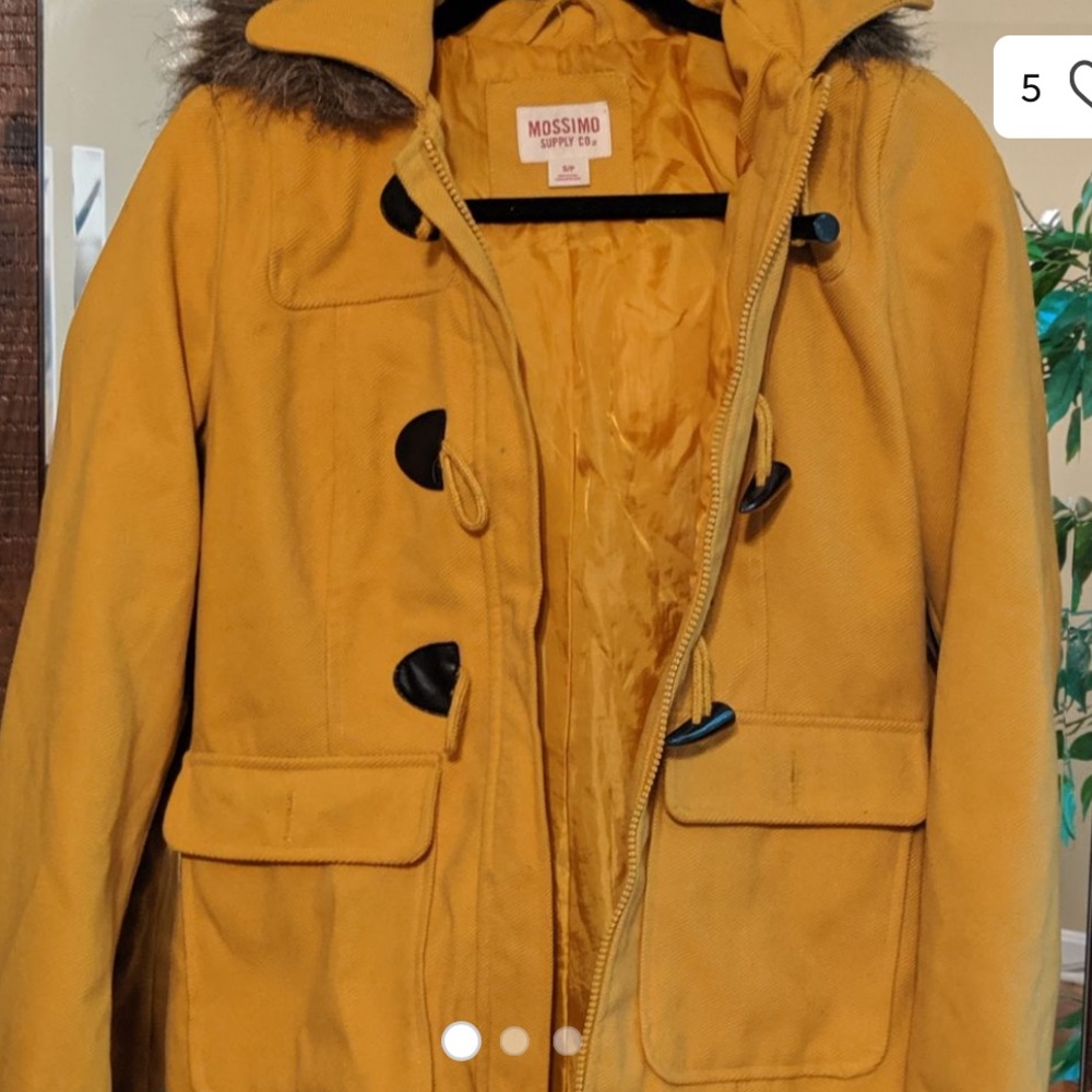 Yellow LONG -ISH jacket